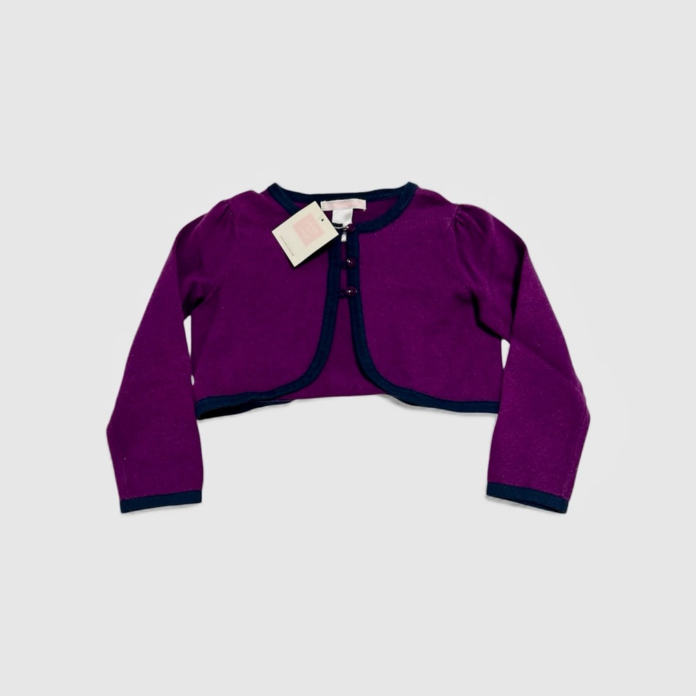 Janie and Jack Cardigan Sweater Long Sleeve. size 2T. NEW